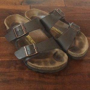 Birkenstock Arizona Brown Birko-Flor 36